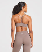 Engage Sports Bra - Warm Taupe