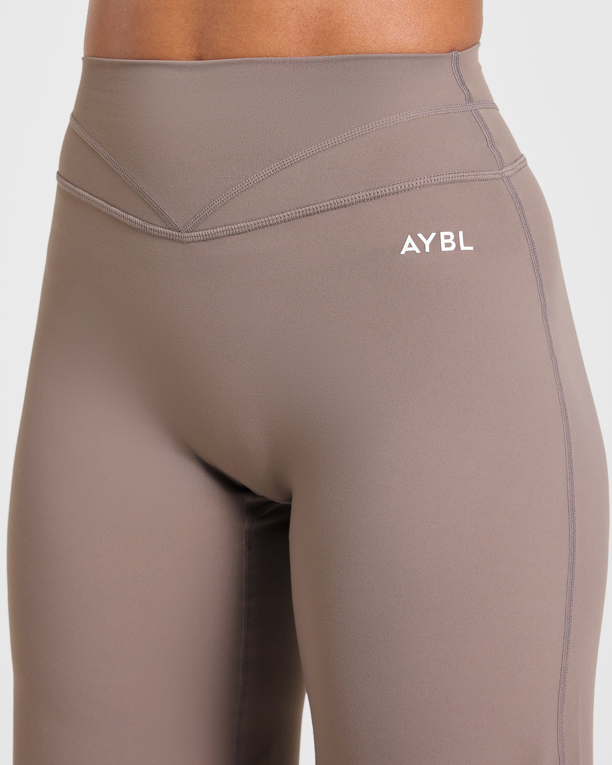 Engage Straight Leg Leggings - Warm Taupe