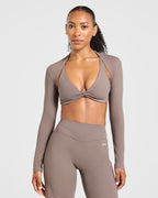 Engage Shrug - Warm Taupe