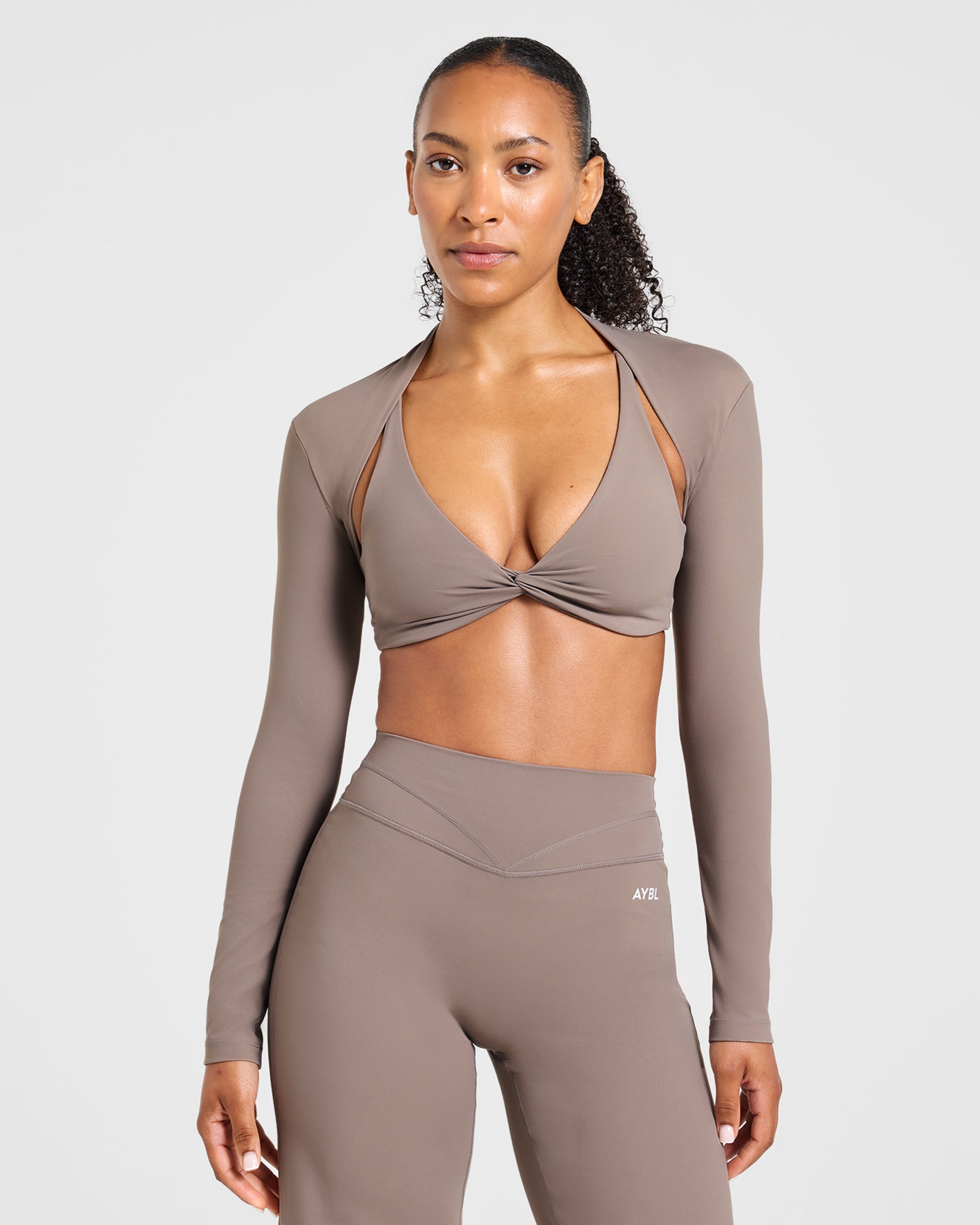 Engage Shrug - Warm Taupe