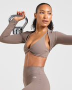 Engage Shrug - Warm Taupe