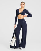 Engage Straight Leg Leggings - Deep Navy