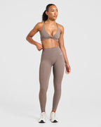 Engage Leggings - Warm Taupe