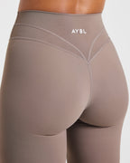 Engage Leggings - Warm Taupe