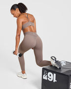 Engage Leggings - Warm Taupe