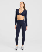 Engage Leggings - Deep Navy