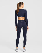 Engage Leggings - Deep Navy