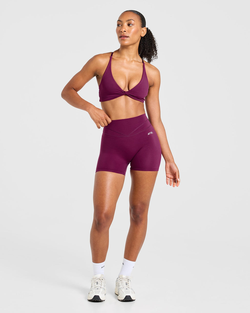 Engage Sports Bra - Rich Plum