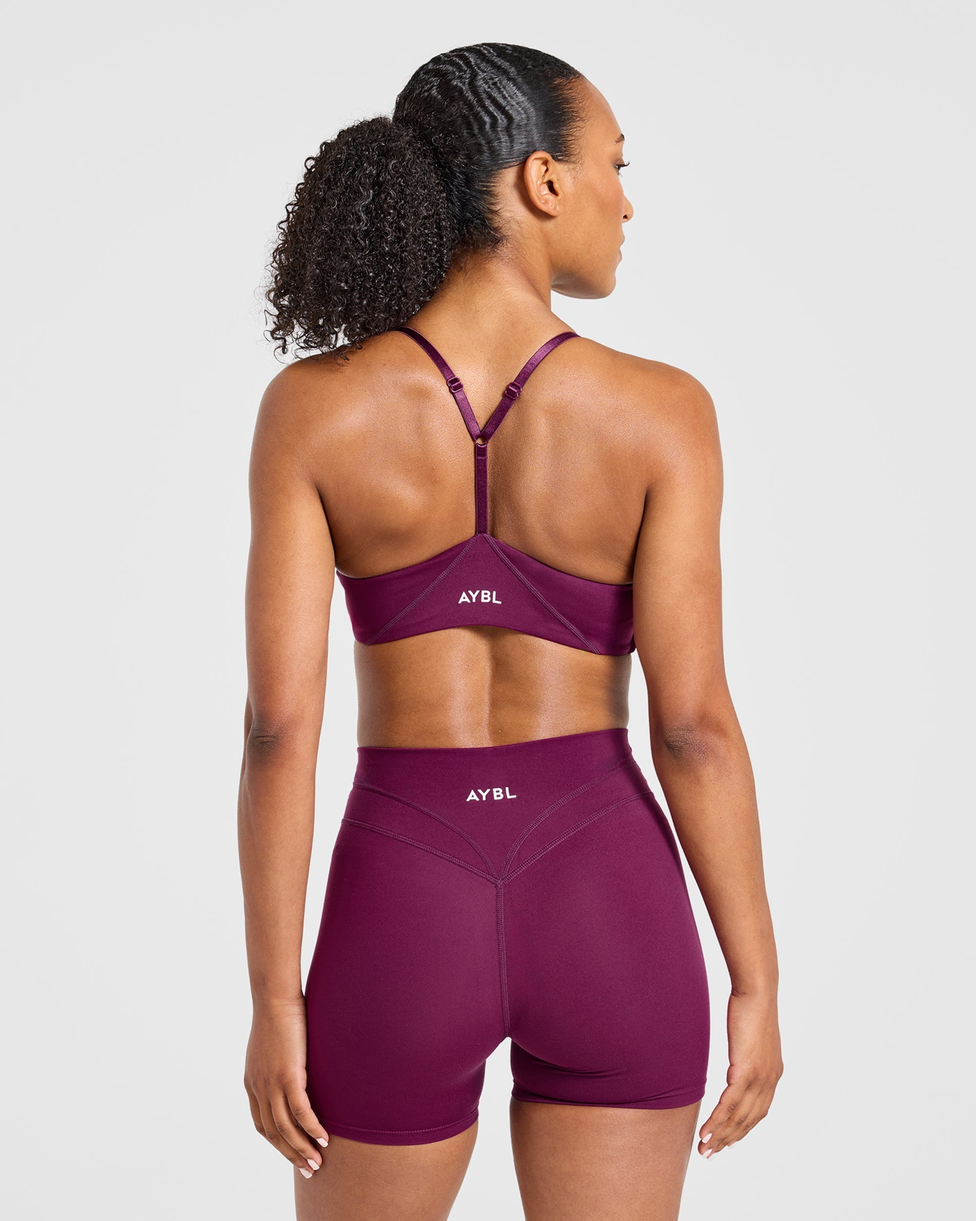Engage Sports Bra - Rich Plum
