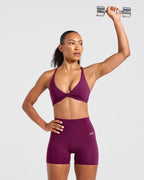Engage Sports Bra - Rich Plum