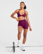 Engage Sports Bra - Rich Plum