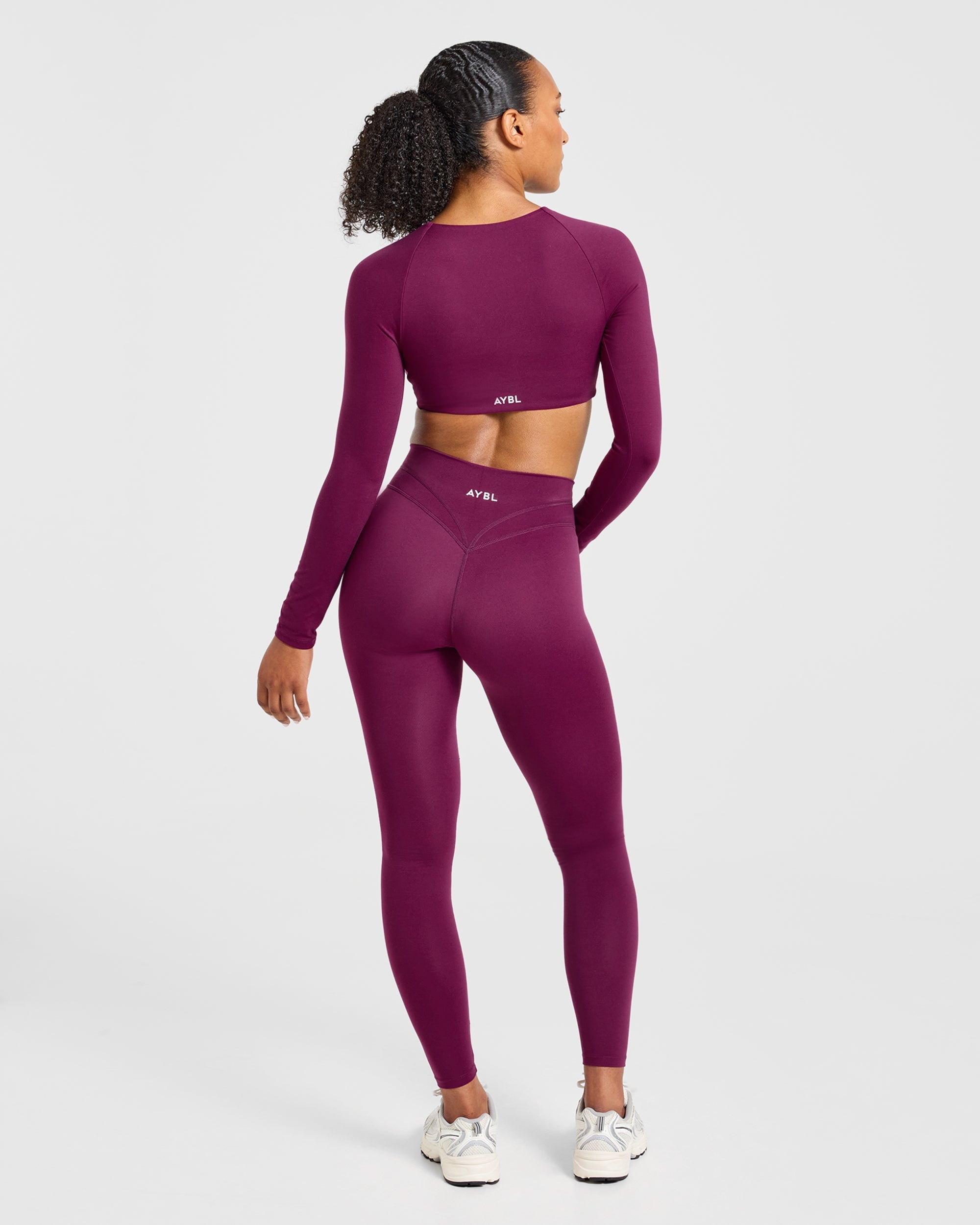 Engage Leggings - Rich Plum