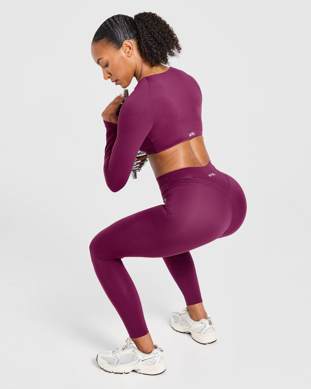Engage Leggings - Rich Plum