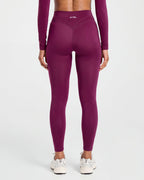 Engage Leggings - Rich Plum