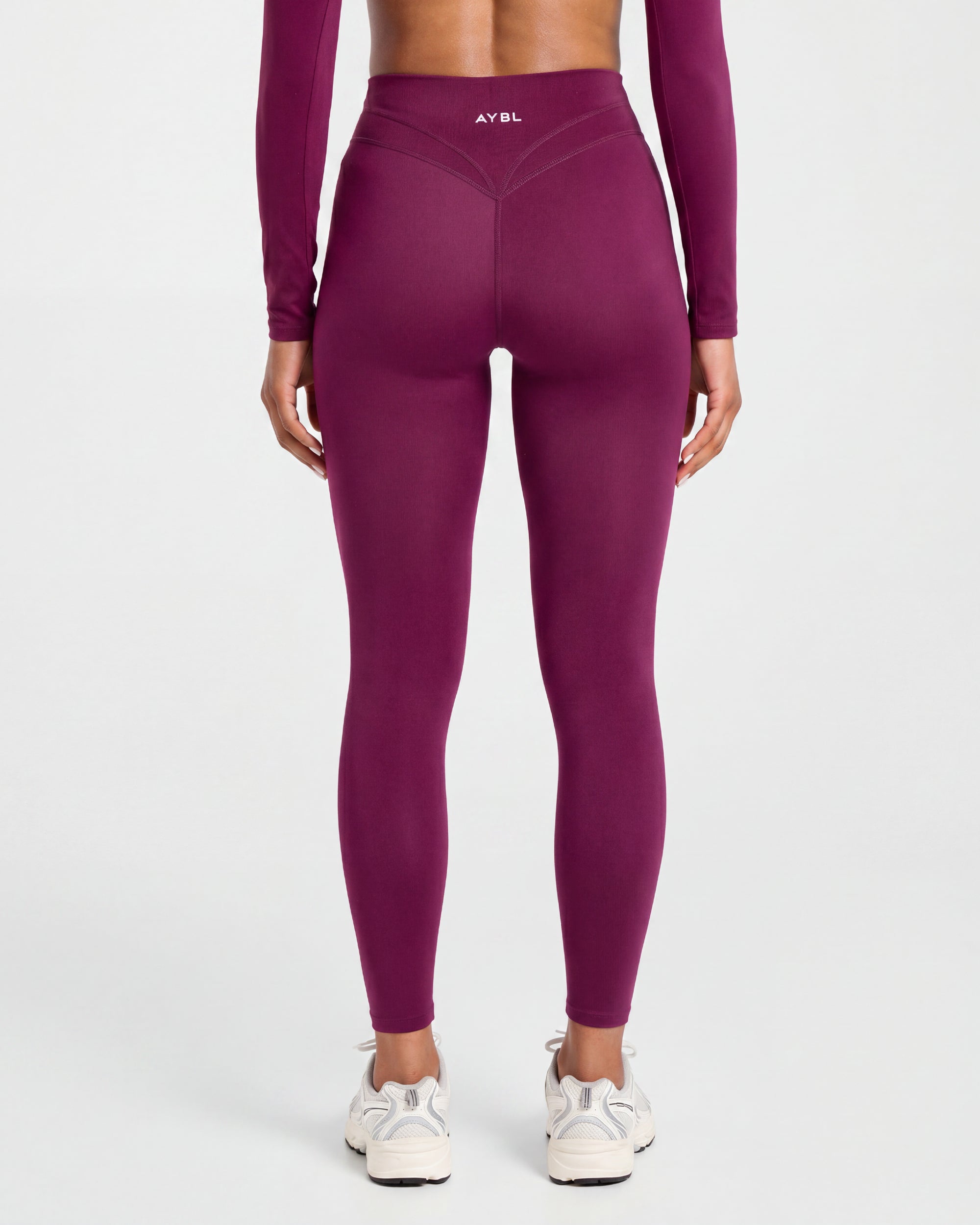 Engage Leggings - Rich Plum