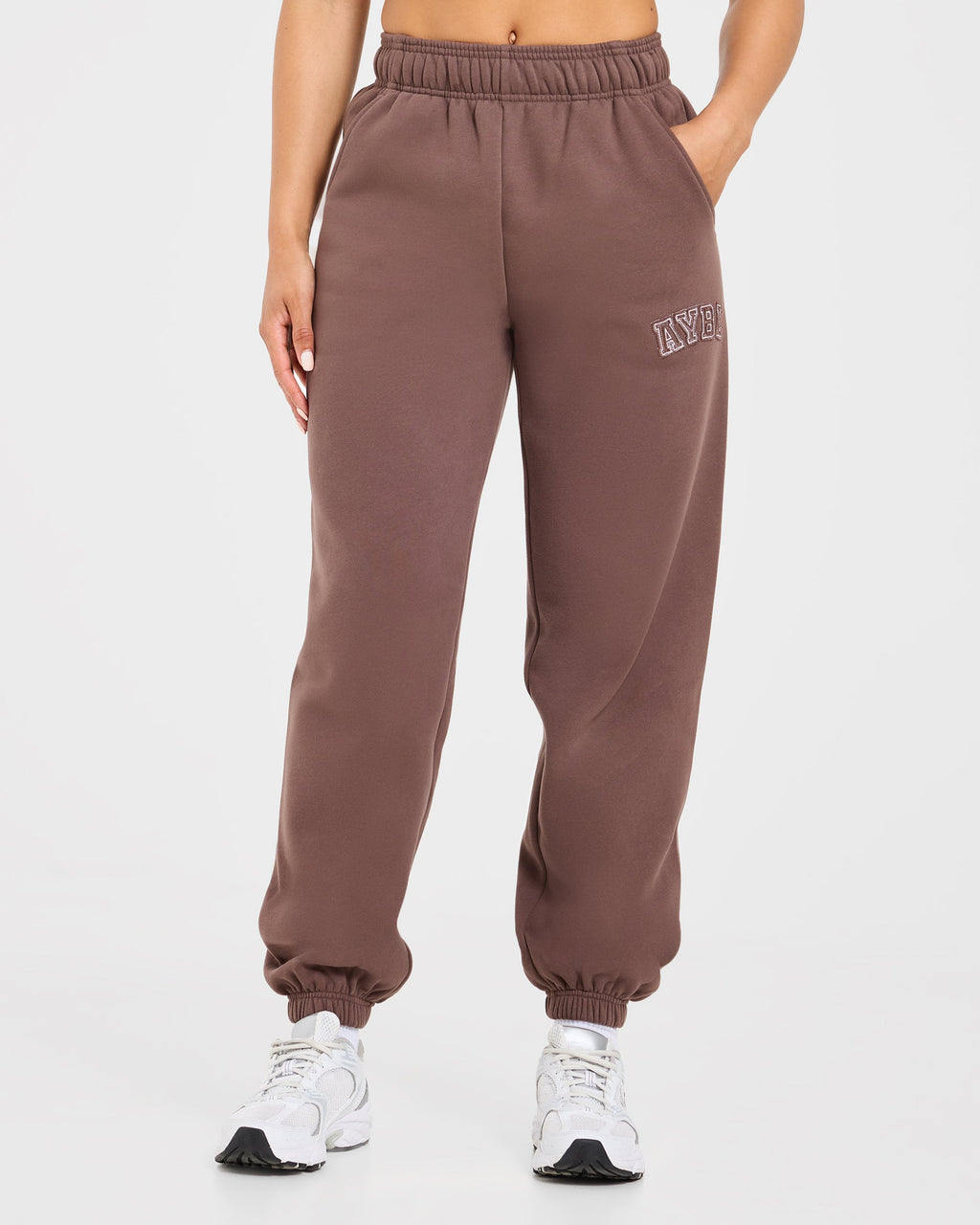 Varsity Applique Oversized Joggers - Bruin