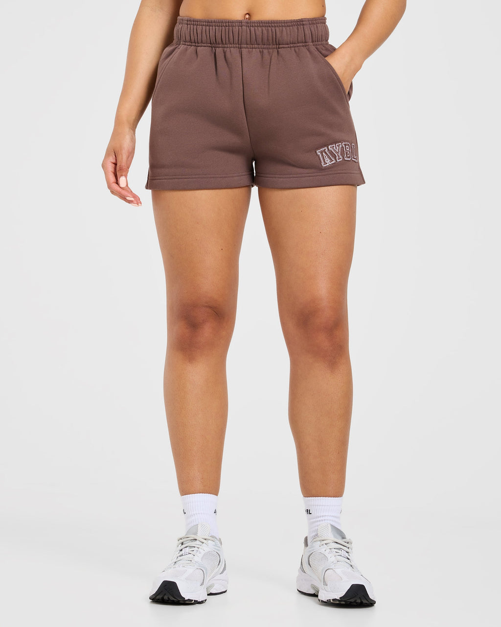 Varsity Applique Oversized Shorts - Bruin