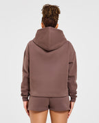 Varsity Applique Oversized Hoodie - Bruin