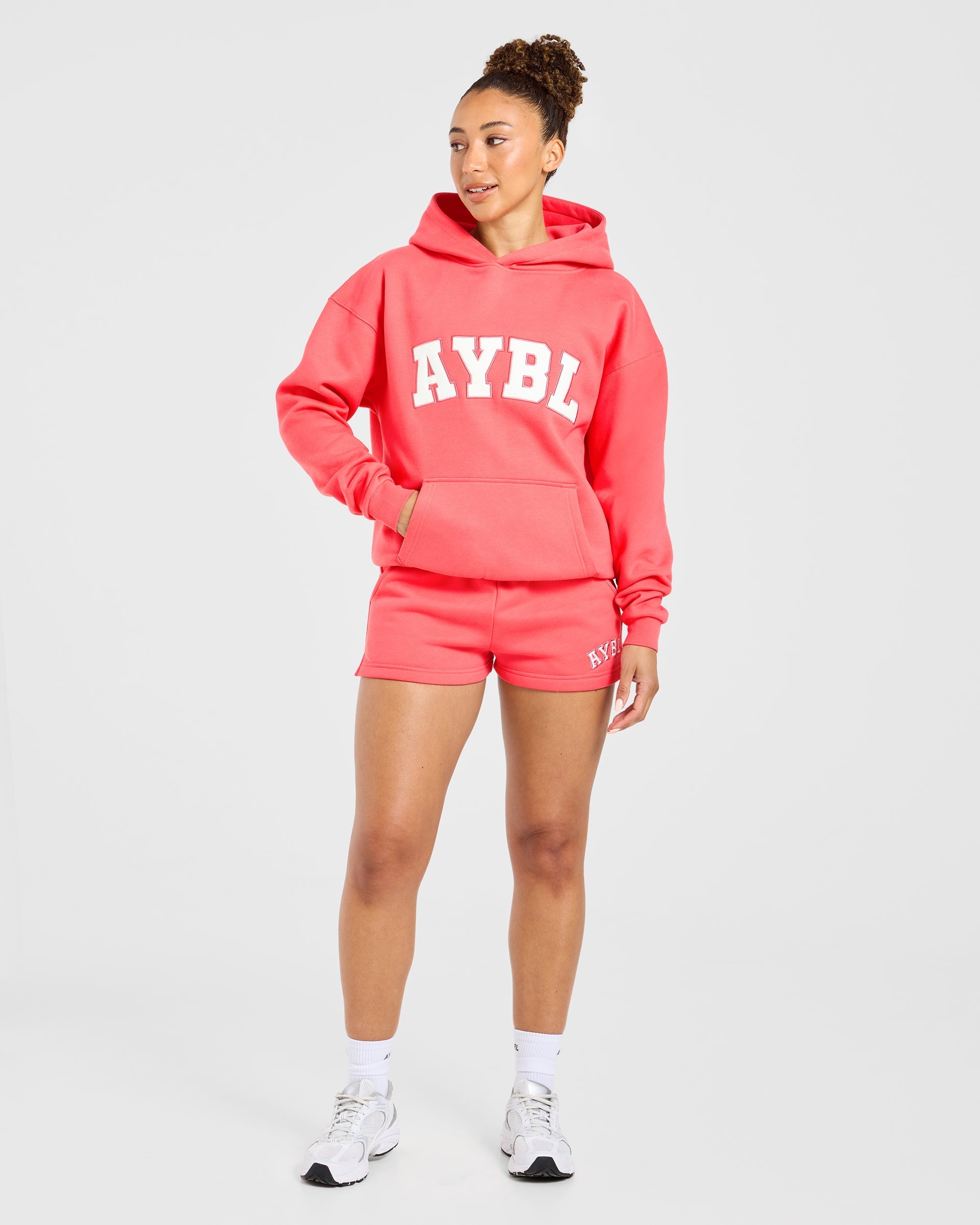 Varsity 2.0 Oversized Shorts - Summer Coral