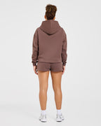 Varsity Applique Oversized Hoodie - Bruin