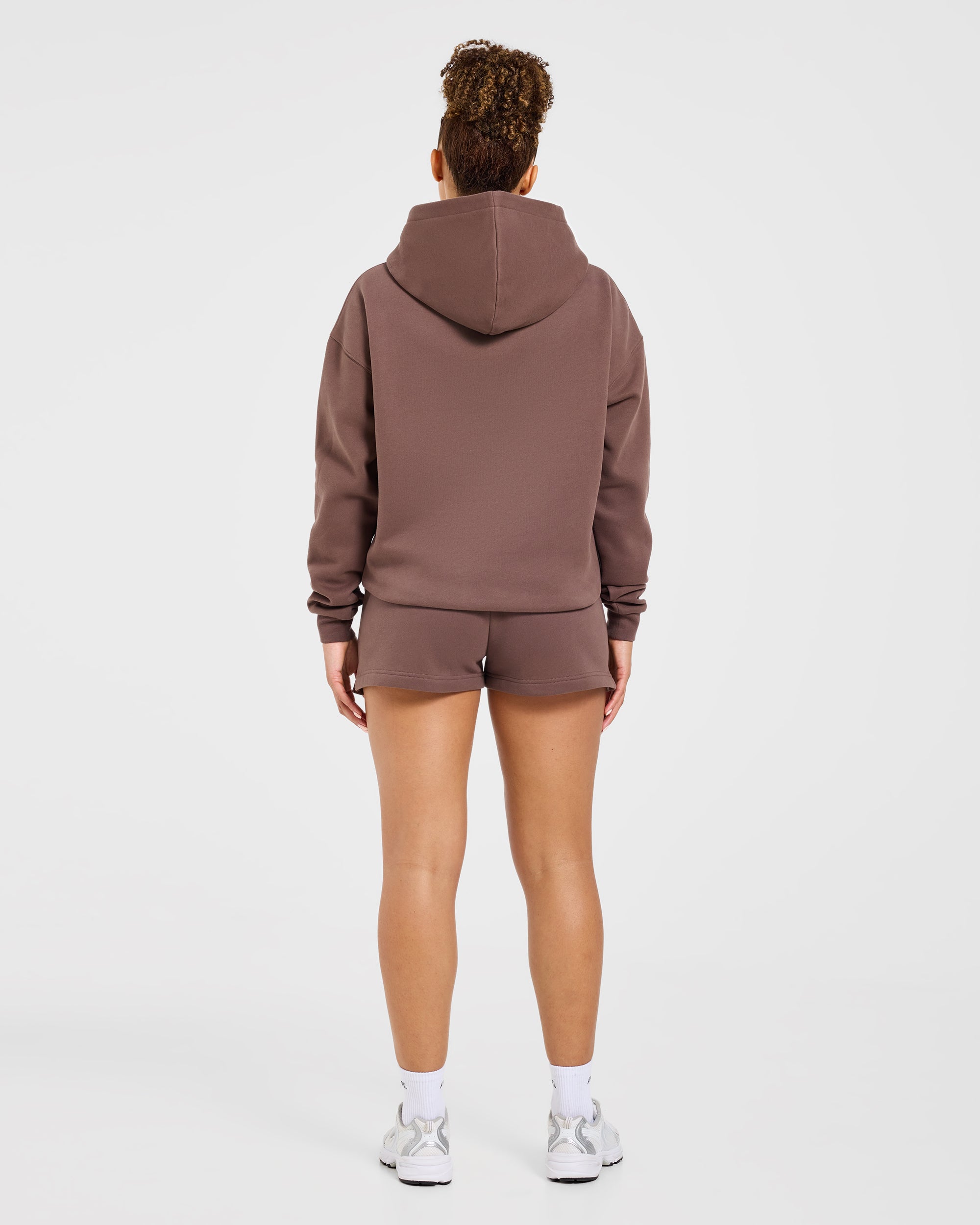 Varsity Applique Oversized Shorts - Bruin