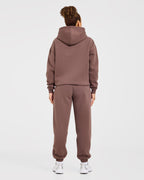 Varsity Applique Oversized Joggers - Bruin