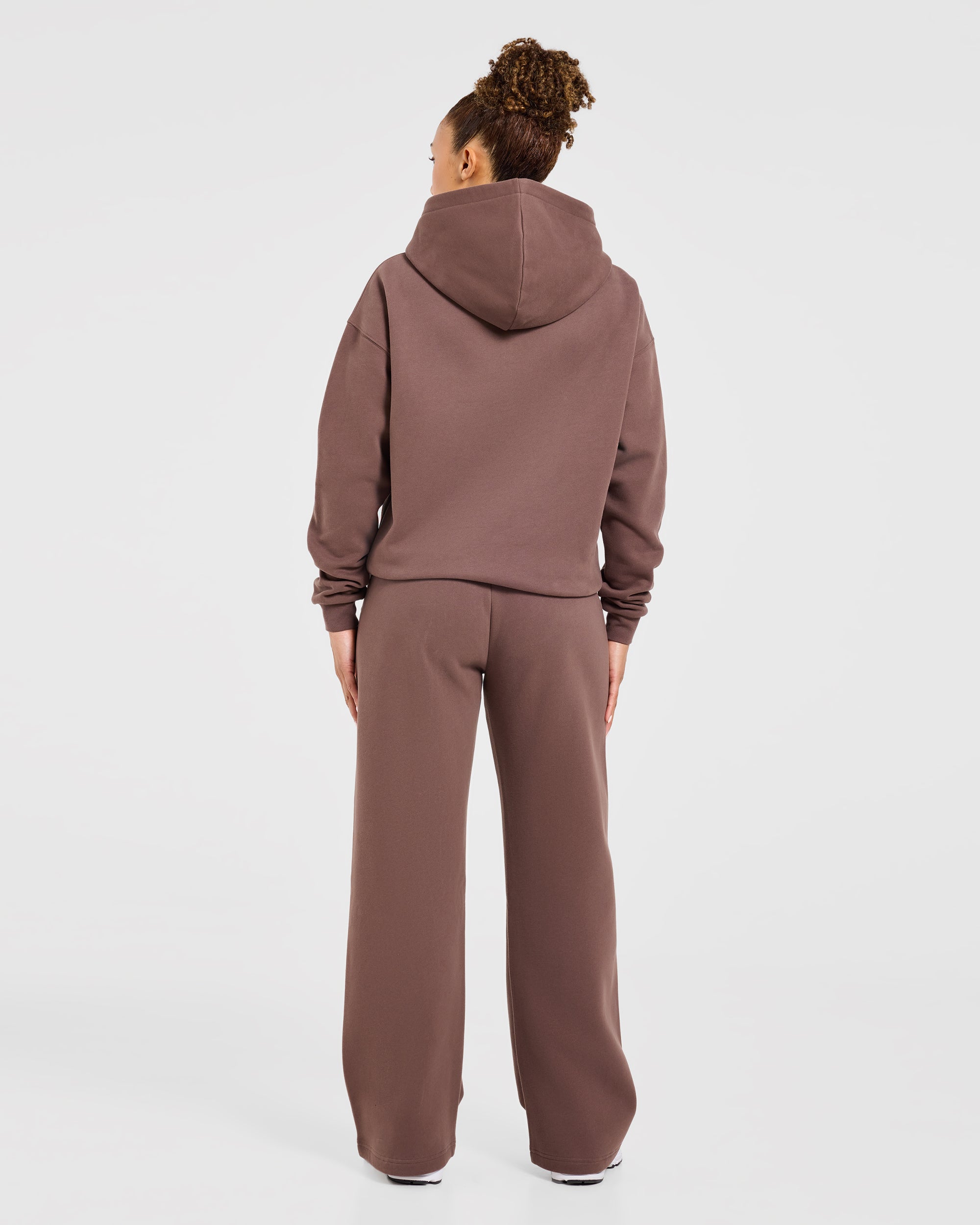 Varsity Applique Oversized Straight Leg Joggers - Bruin