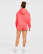 Varsity 2.0 Oversized Shorts - Summer Coral