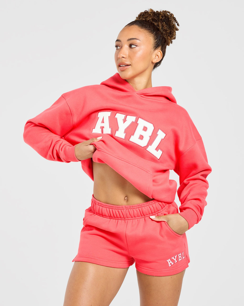 Varsity 2.0 Oversized Shorts - Summer Coral