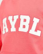 Varsity 2.0 Oversized Hoodie - Summer Coral
