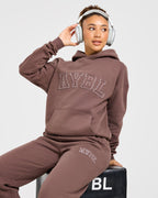 Varsity Applique Oversized Straight Leg Joggers - Bruin