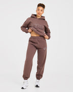 Varsity Applique Oversized Joggers - Bruin
