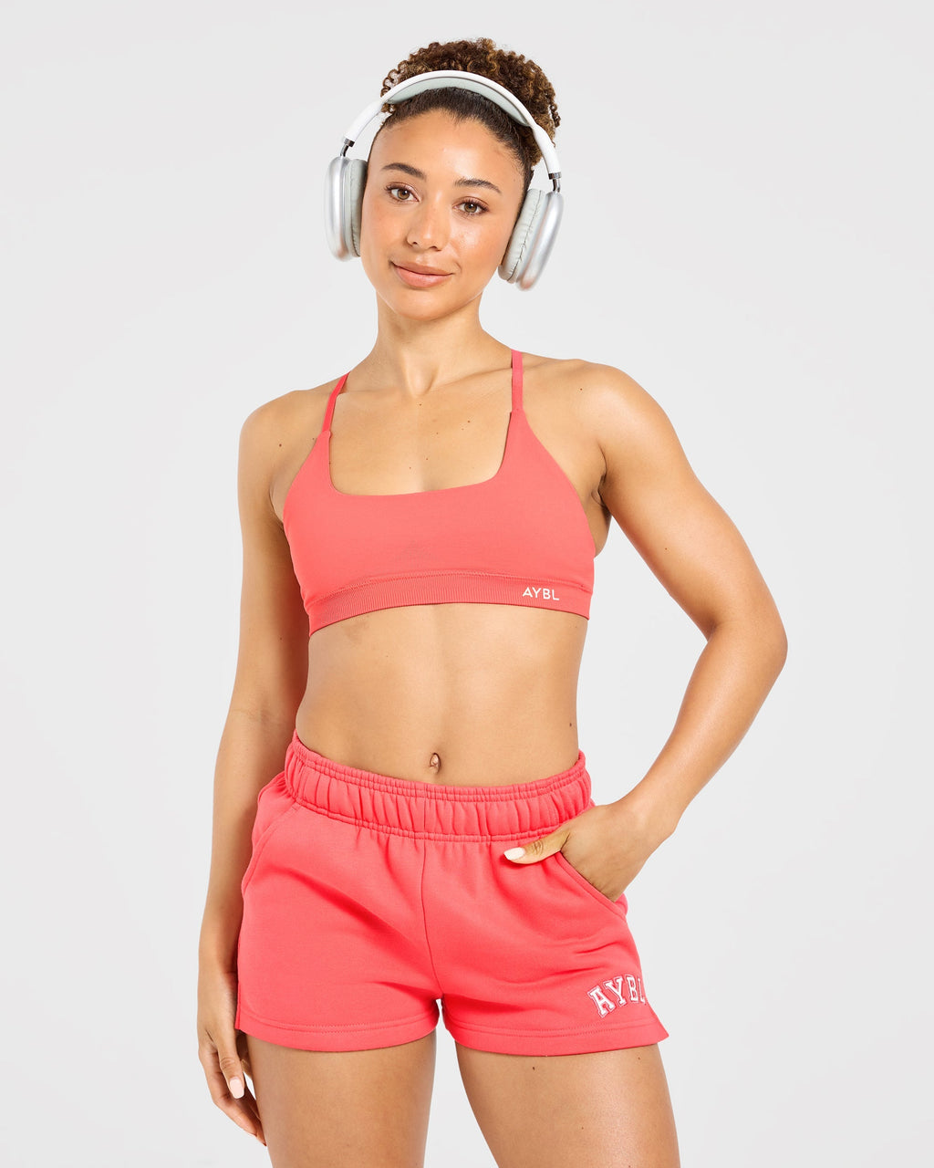 Varsity 2.0 Oversized Shorts - Summer Coral