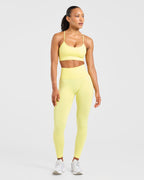 Empower Seamless Leggings - Lemon
