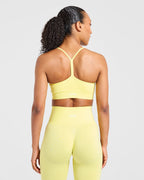 Empower Seamless Sports Bra - Lemon