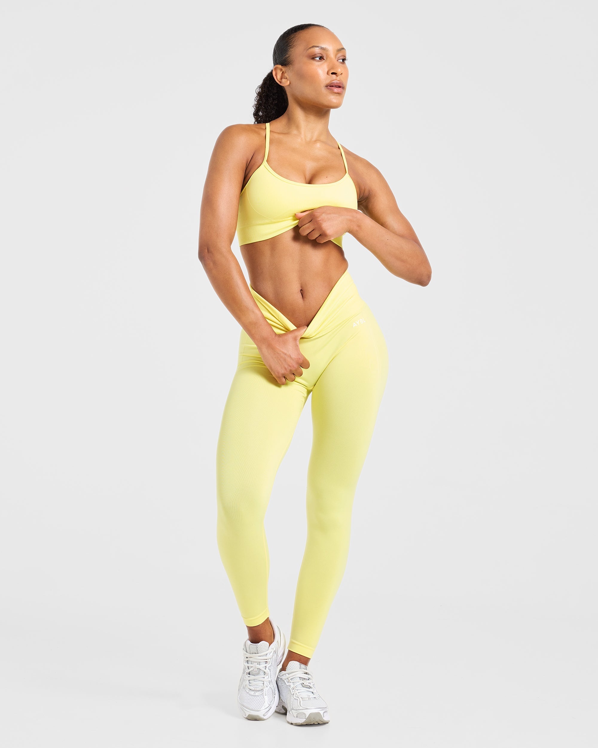 Empower Seamless Leggings - Lemon