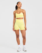 Empower Seamless Shorts - Lemon