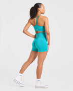 Empower Seamless Shorts - Deep Teal