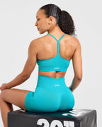 Empower Seamless Shorts - Deep Teal