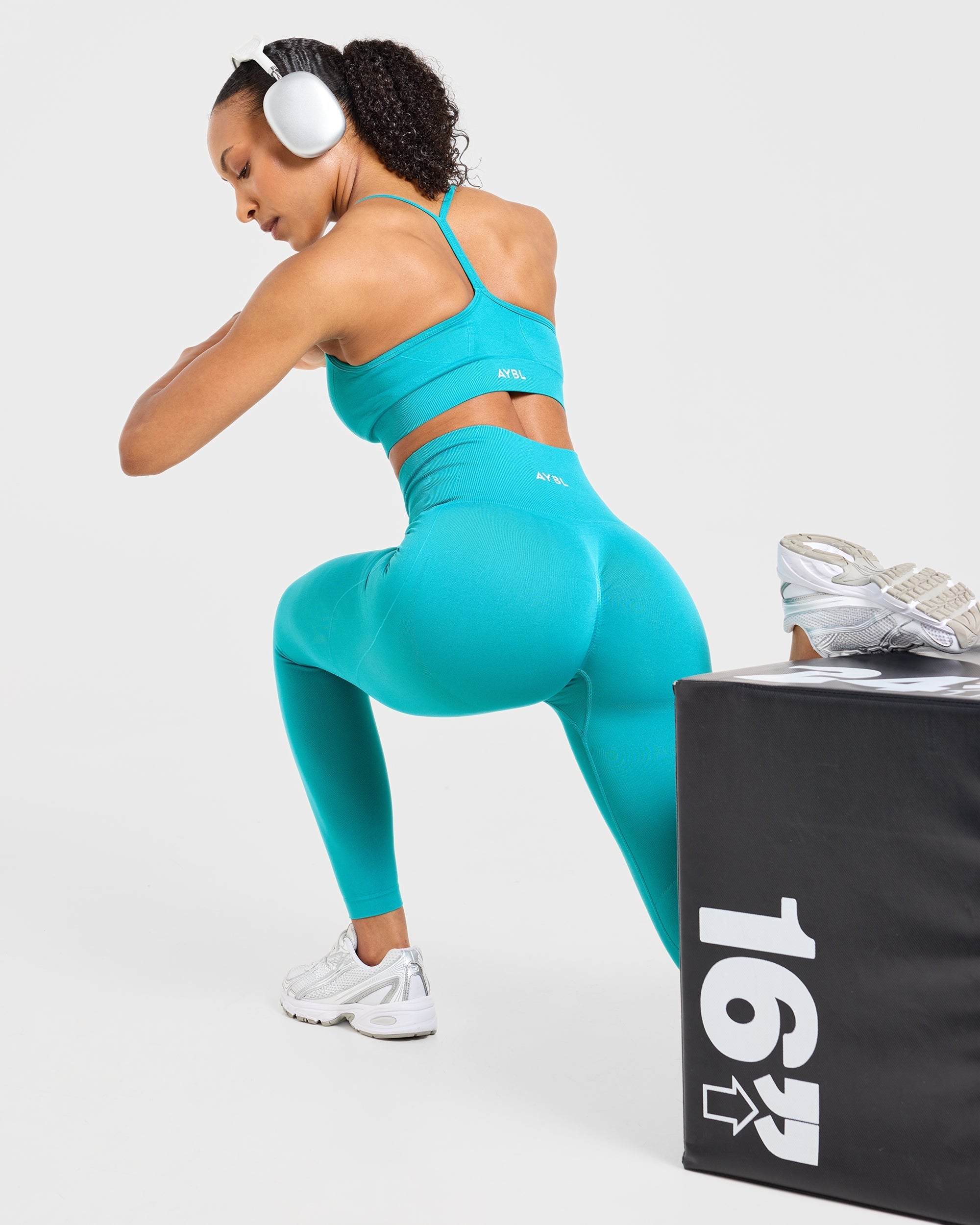 Empower Seamless Leggings - Deep Teal