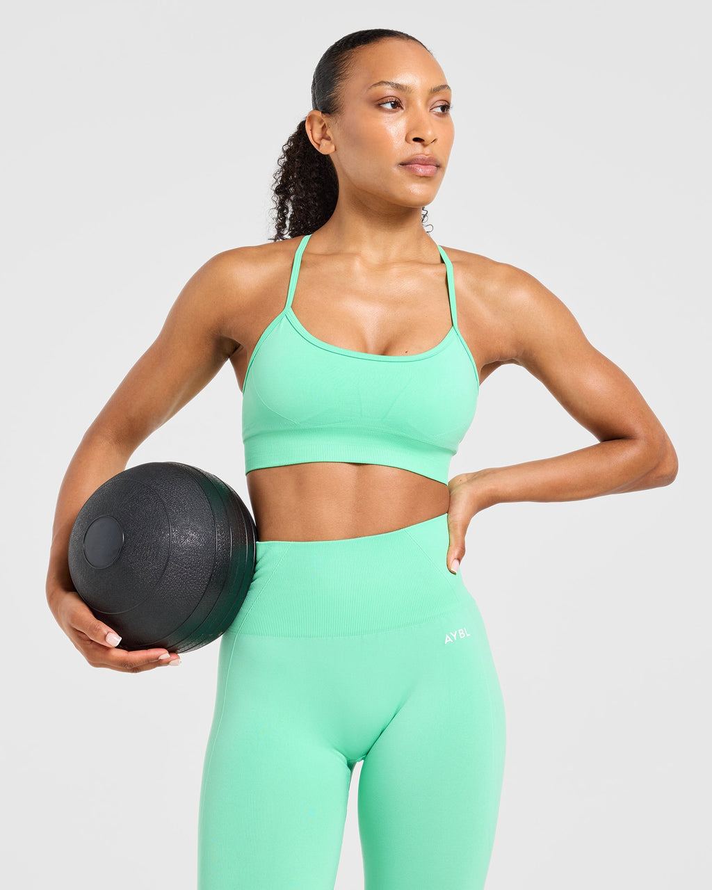 Empower Seamless Sports Bra - Spring Groen