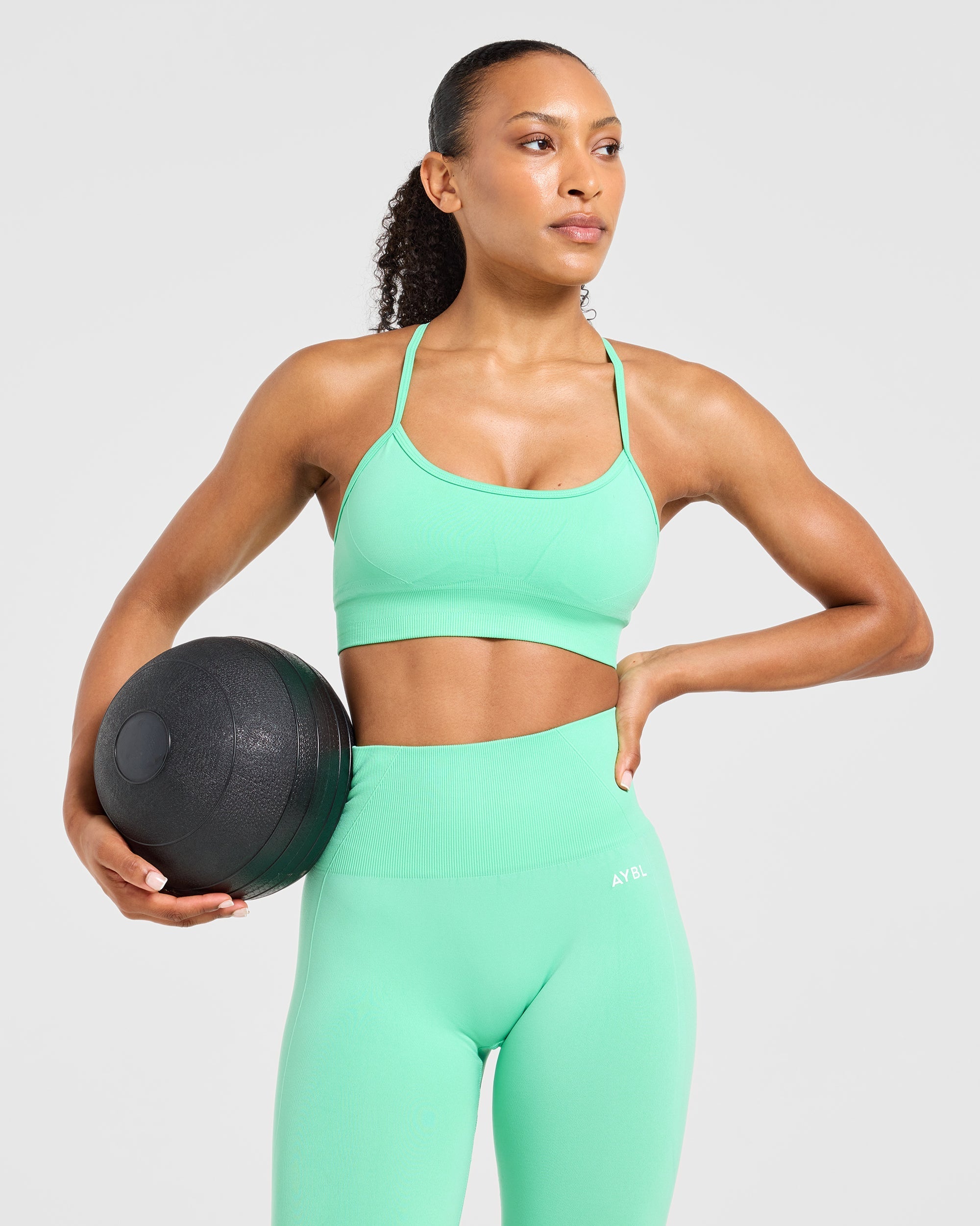 Empower Seamless Sports Bra - Spring Groen