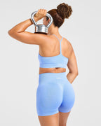 Empower Seamless Sports Bra - Periwinkle