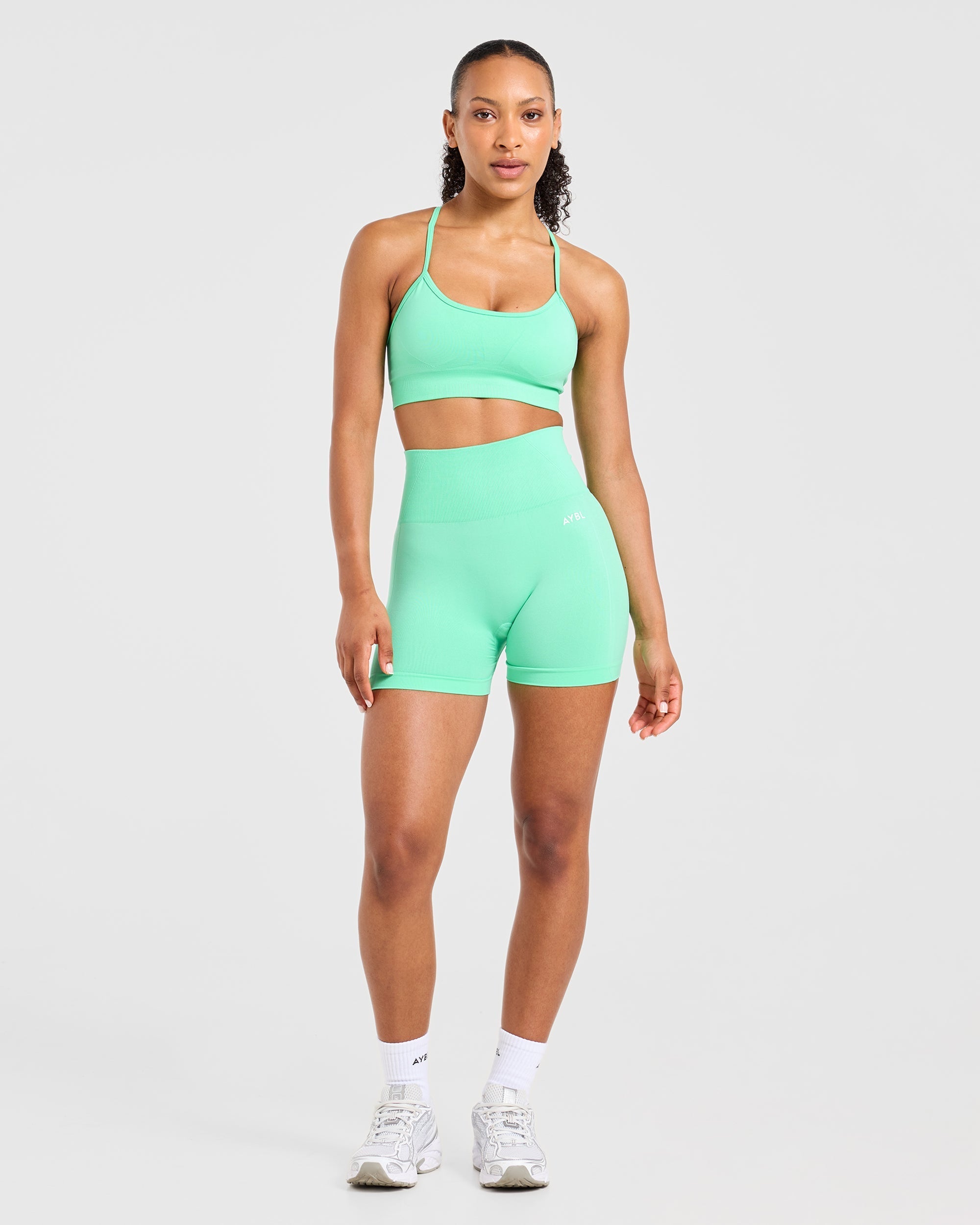 Empower Seamless Shorts - Spring Groen