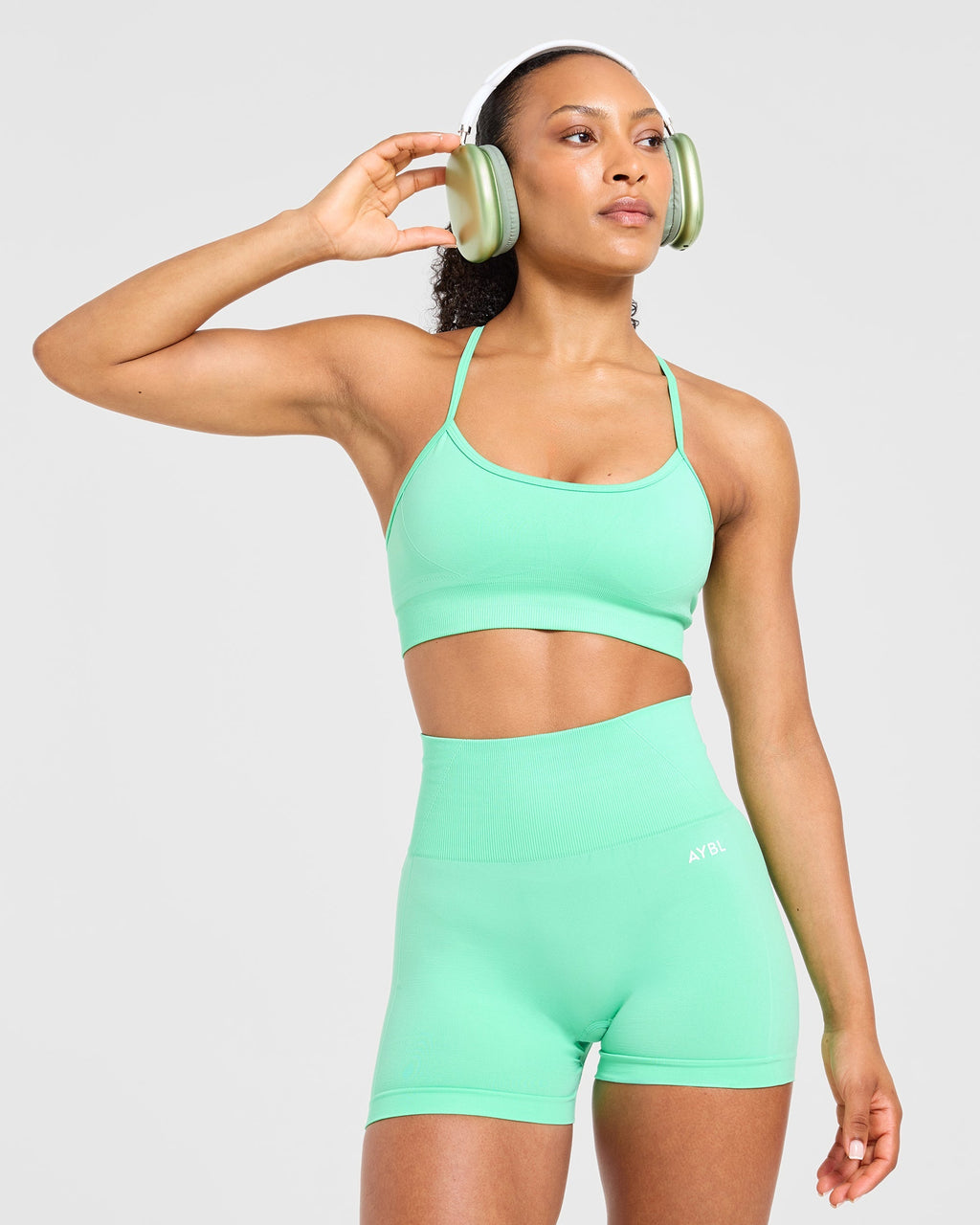 Empower Seamless Shorts - Spring Groen