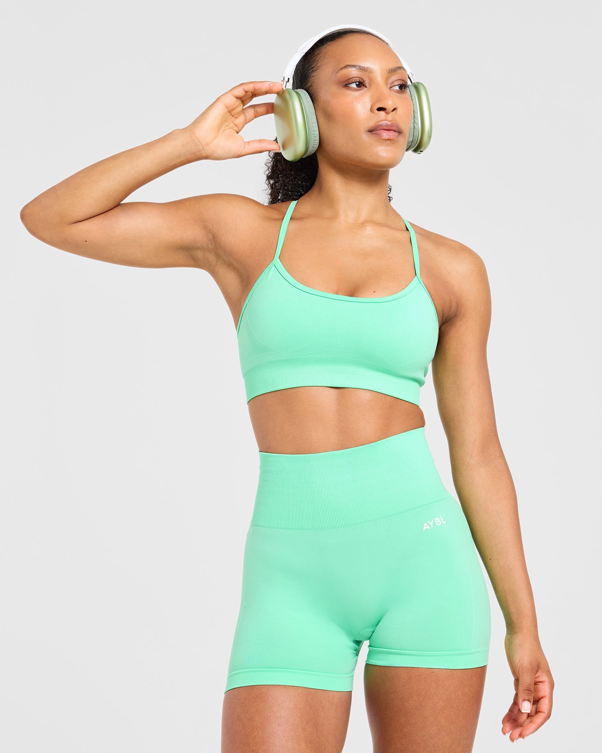 Empower Seamless Shorts - Spring Groen