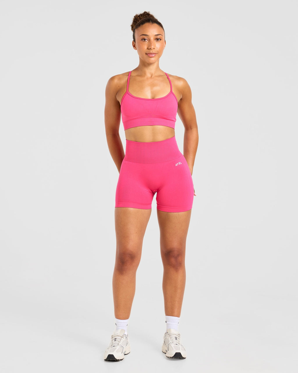 Empower Seamless Shorts - Raspberry Sorbet