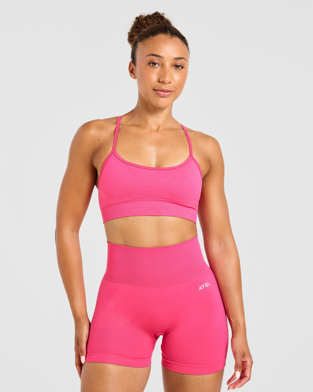 Empower Seamless Sports Bra - Raspberry Sorbet