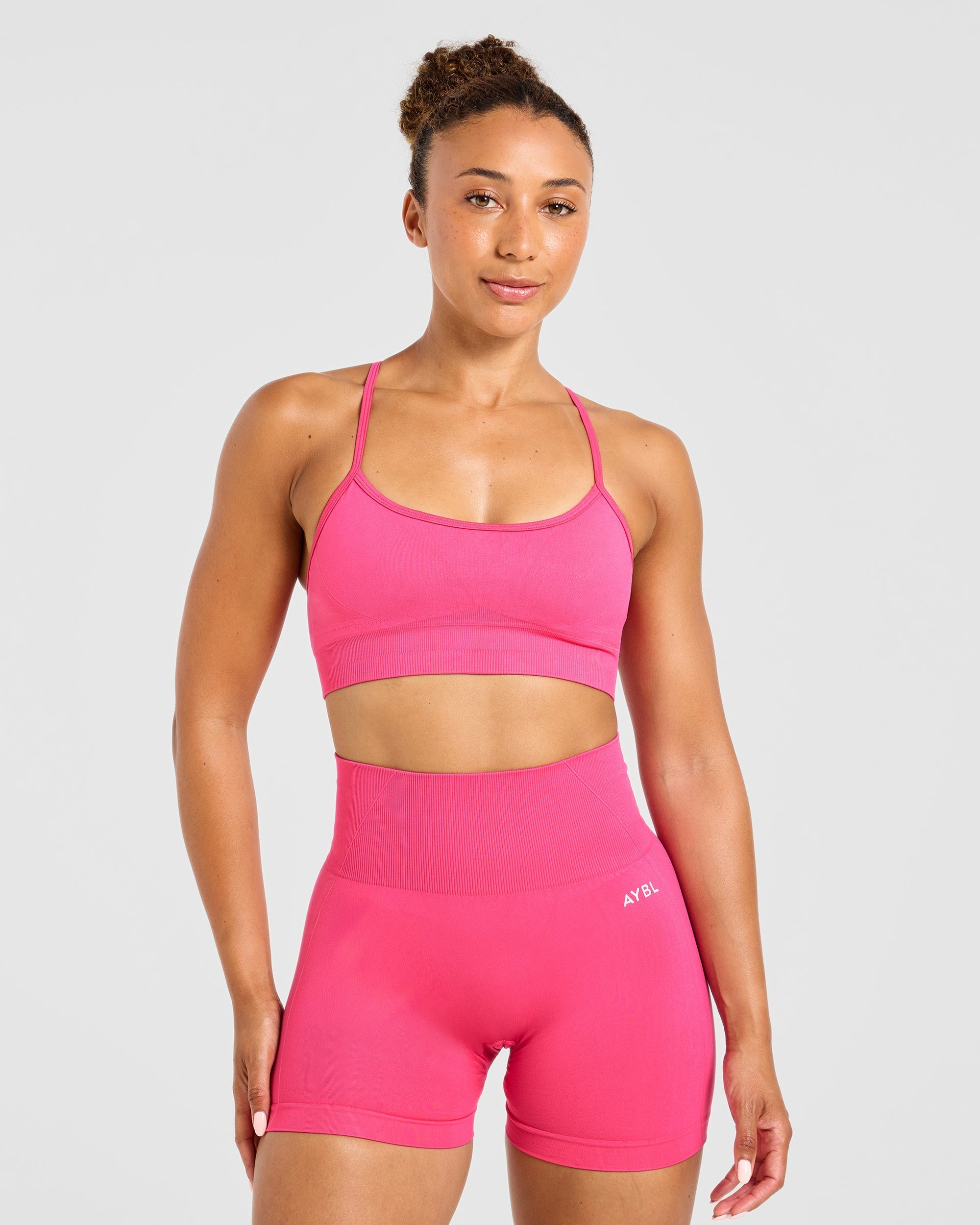 Empower Seamless Sports Bra - Raspberry Sorbet