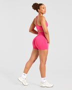 Empower Seamless Shorts - Raspberry Sorbet